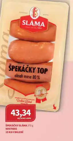 Kubík potraviny Špekáčky SLAMA nabídka