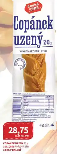 Kubík potraviny ČESKA CENA Copánek uzený nabídka