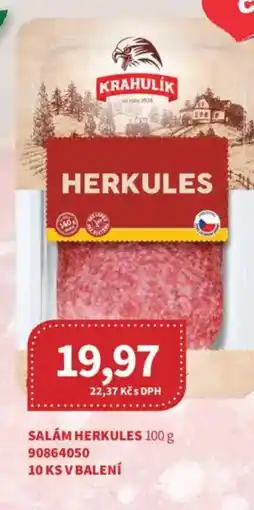 Kubík potraviny KRAHULIK Salam herkules nabídka