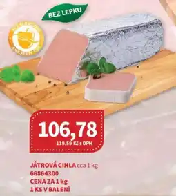 Kubík potraviny Játrová cihla nabídka