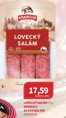 Kubík potraviny KRAHULIK Lovecký salám nabídka