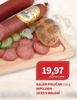 Kubík potraviny Salám poličan nabídka