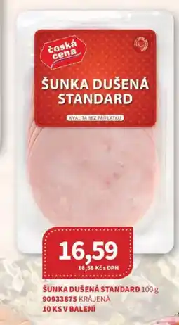 Kubík potraviny ČESKA CENA Šunka dušená standard nabídka