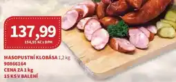 Kubík potraviny Masopustní klobása nabídka