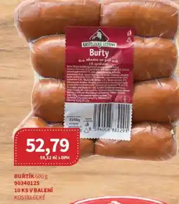 Kubík potraviny KOSTELECKE UZENINY Burtík nabídka