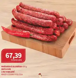 Kubík potraviny Maďarská klobása nabídka