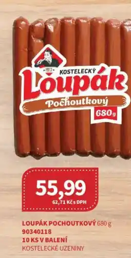 Kubík potraviny Loupák pochoutkový nabídka