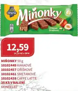 Kubík potraviny OPAVIA Miñonky nabídka