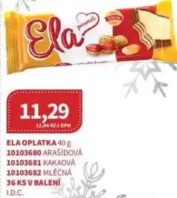 Kubík potraviny SEDITA Ela oplatka nabídka