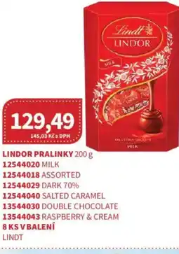 Kubík potraviny Lindor pralinky nabídka
