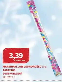 Kubík potraviny Marshmallow jednorožec nabídka