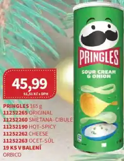 Kubík potraviny PRINGLES nabídka