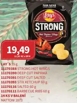 Kubík potraviny LAY'S nabídka