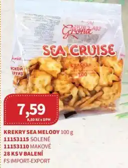Kubík potraviny Krekry sea melody nabídka