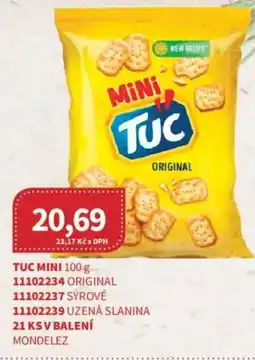 Kubík potraviny TUC Mini nabídka
