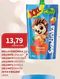 Kubík potraviny HELLO Svačinka nabídka