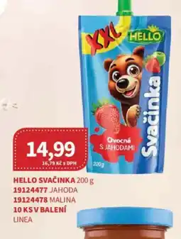 Kubík potraviny HELLO Svačinka nabídka