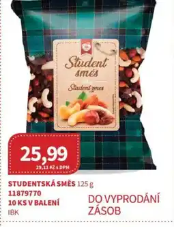 Kubík potraviny Studentská směs nabídka