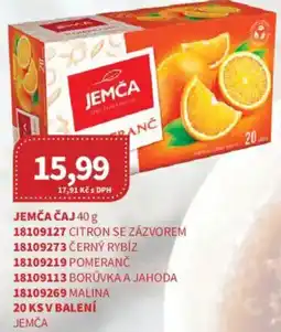 Kubík potraviny JEMČA Čaj nabídka