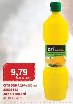 Kubík potraviny Citronka 20% nabídka