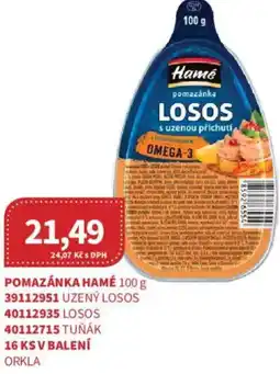 Kubík potraviny Pomazánka HAMÉ nabídka