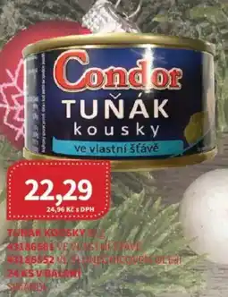 Kubík potraviny CONDOR Tunak kousky nabídka