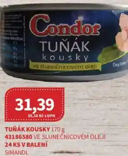 Kubík potraviny CONDOR Tuňák kousky nabídka