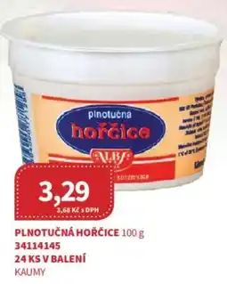 Kubík potraviny Plnotučná hořčice nabídka