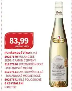 Kubík potraviny Pohádkové víno nabídka