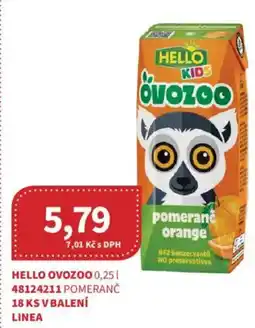 Kubík potraviny HELLO Ovozoo nabídka