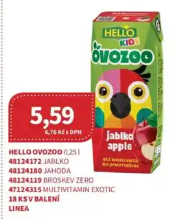 Kubík potraviny Hello ovozoo nabídka