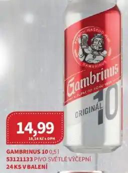 Kubík potraviny GAMBRINUS 10 nabídka