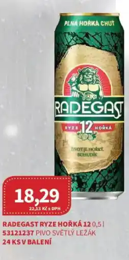 Kubík potraviny RADEGAST RYZE HOŘKÁ 12 nabídka