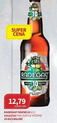 Kubík potraviny RADEGAST RÁZNÁ 10 nabídka