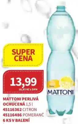 Kubík potraviny MATTONI PERLIVÁ nabídka