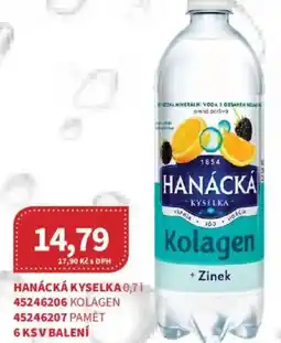 Kubík potraviny Hanácká kyselka nabídka