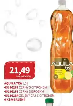 Kubík potraviny AQUILA Tea nabídka