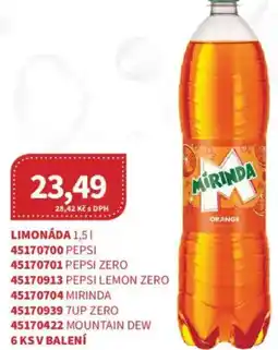 Kubík potraviny MIRINDA Limonáda nabídka