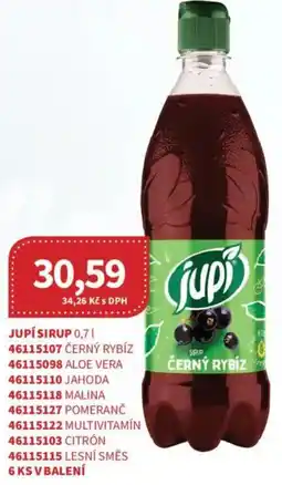 Kubík potraviny JUPÍ Sirup nabídka