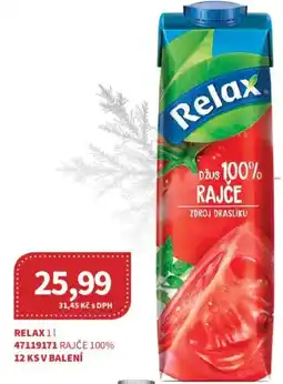 Kubík potraviny RELAX nabídka