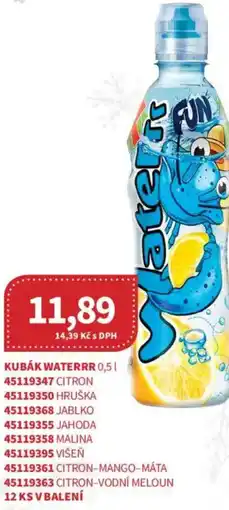 Kubík potraviny Kubák waterrr nabídka