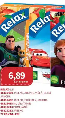 Kubík potraviny RELAX nabídka