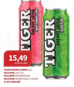 Kubík potraviny Tiger energy drink nabídka