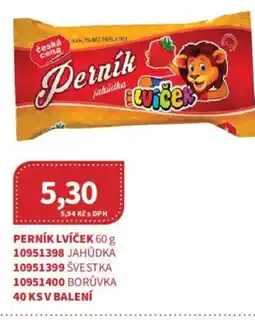 Kubík potraviny Česká Cena Perník lvíček nabídka