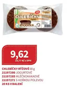 Kubík potraviny Česká Cena Chlebíčky rýžové nabídka