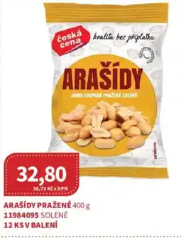Kubík potraviny Česká Cena Arašídy pražené nabídka