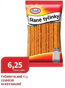 Kubík potraviny Tyčinky slané nabídka