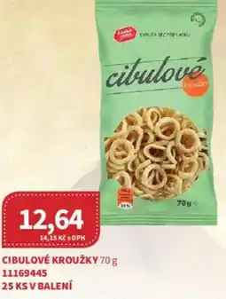 Kubík potraviny Česká Cena Cibulové kroužky nabídka