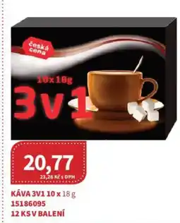 Kubík potraviny Česká Cena Kava 3v1 nabídka