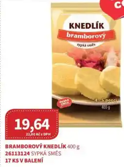 Kubík potraviny Bramborový knedlík nabídka